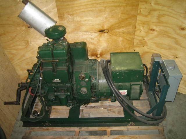 lister diesel generator